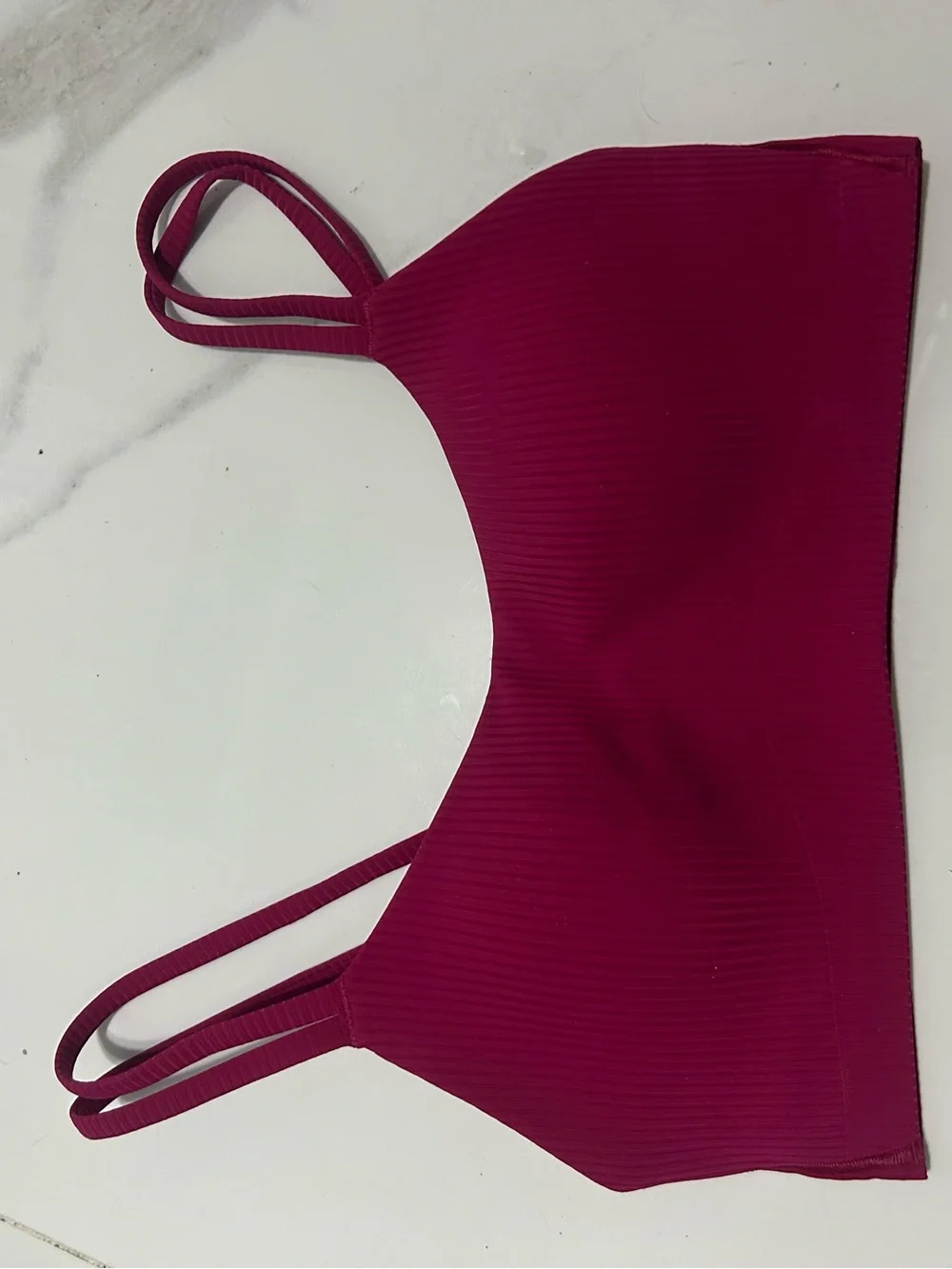 lululemon athletica Double-Strap Berry Sports Bra
